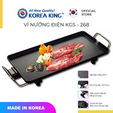 VỈ NƯỚNG ĐIỆN KOREA KING KGS - 268