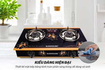 BẾP GAS DƯƠNG KÍNH SUNHOUSE SHB3226