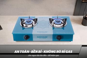 BẾP GAS DƯƠNG KÍNH SUNHOUSE SHB3336