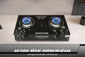 BẾP GAS DƯƠNG KÍNH SUNHOUSE SHB3365