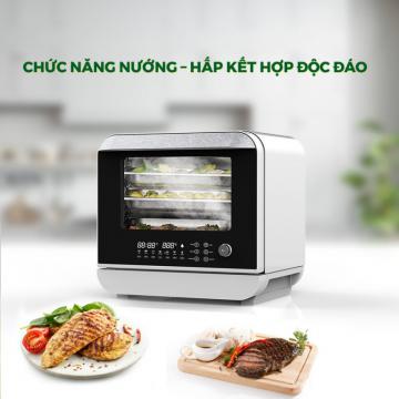 LÒ CHIÊN HƠI NƯỚC SIÊU NHIỆT Dreamer DKA-SAF118W