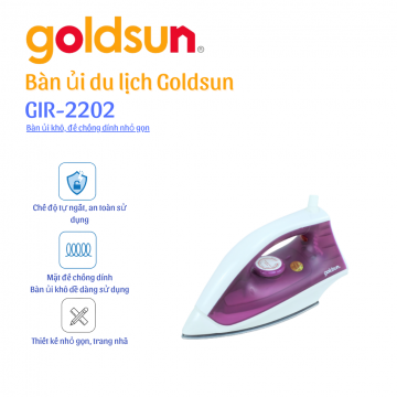 Bàn là khô Goldsun GIR2202