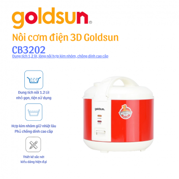 Nồi cơm điện Goldsun CB3202