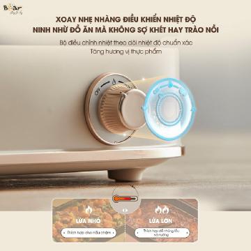 Nồi lẩu nướng đa năng Bear SB-NL45K Bản quốc tế