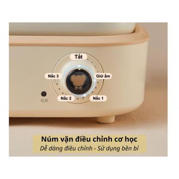 Nồi lẩu điện Bear DHG-C40M1 - 4 lít Bản quốc tế