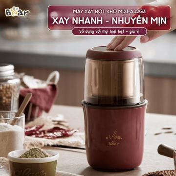 Máy xay bột khô Bear MDJ-A02G3