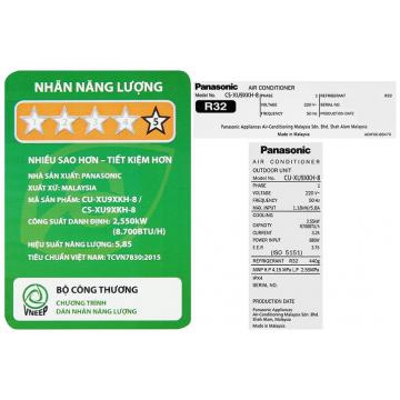 Máy lạnh Panasonic Inverter 1 HP CU/CS-XU9XKH-8